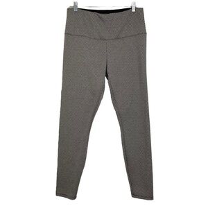 Lysse New York Pants Womens Size Large Black White Houndstooth